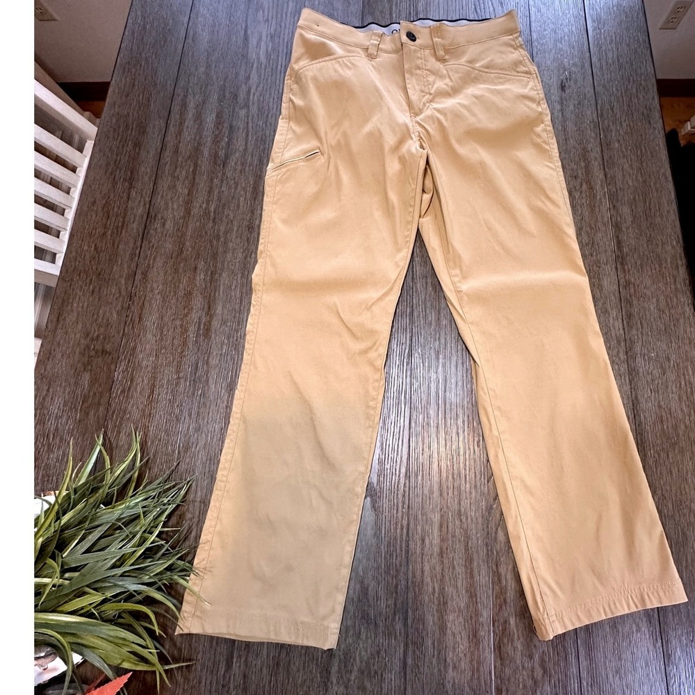 Orvis Mens Size 32 Stretch Water Repellent‎ Outdoor Pants Khaki
